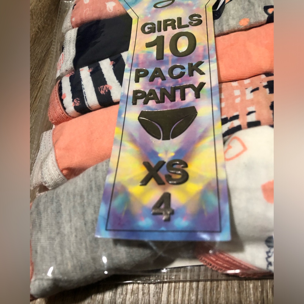 NWT little girls panties 4 - Picture 2 of 7